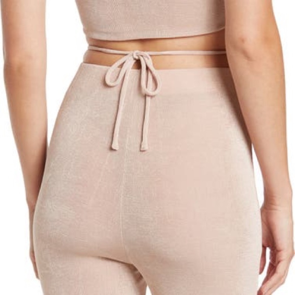 Eloise Ruche Front Flare Pants Size L NWT - Picture 5 of 7